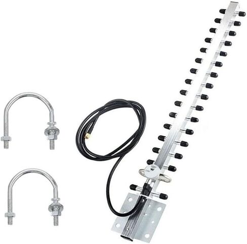 Aluminum Alloy 25dBi Outdoor WiFi Antenna Directional Signal Booster for Router and Wireless Card in Saudi Arabia