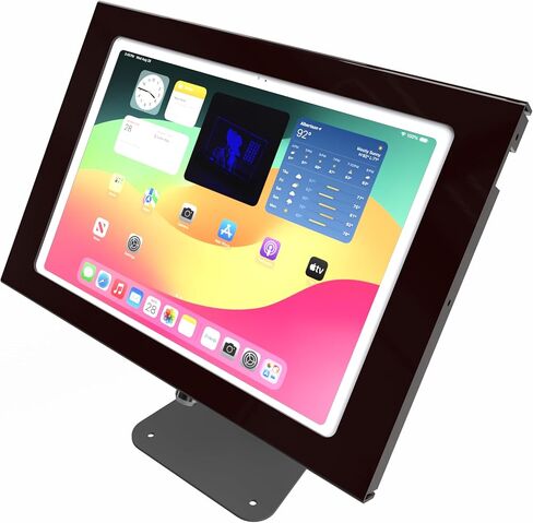 Anti-Theft 360 Rotate 180 Swivel Metal Desktop Stand for Apple tablet (Black, iPad 10 10.9, 11 A16) in Kuwait
