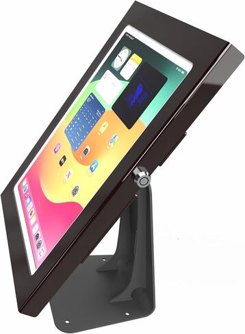 Anti-Theft 360 Rotate 180 Swivel Metal Desktop Stand for Apple tablet (Black, iPad 10 10.9, 11 A16) in Kuwait
