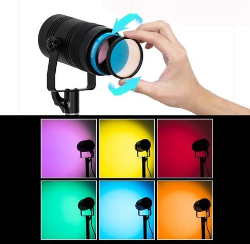 Hair Light Atmosphere Live Broadcast Fill Backlight Photography Spotlight in Saudi Arabia