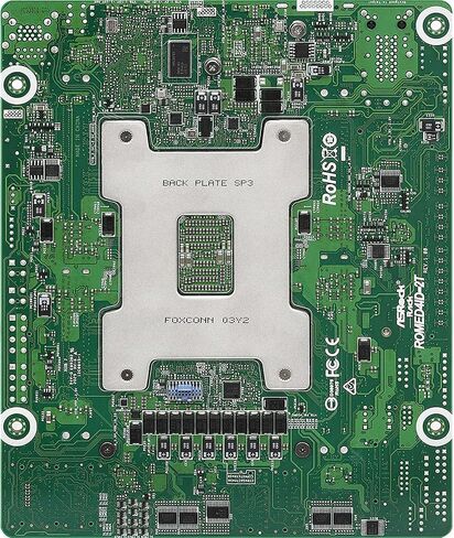 AsRock Rack ROMED4ID-2T Proprietary(Deep Mini-ITX) Server Motherboard AMD SP3 (LGA4094) EPYC 7002 Series in Kuwait