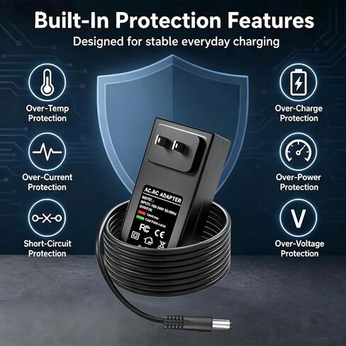 12V Replacement Charger for the LunchEAZE Pro Electric Insulated Lunch Box in Saudi Arabia