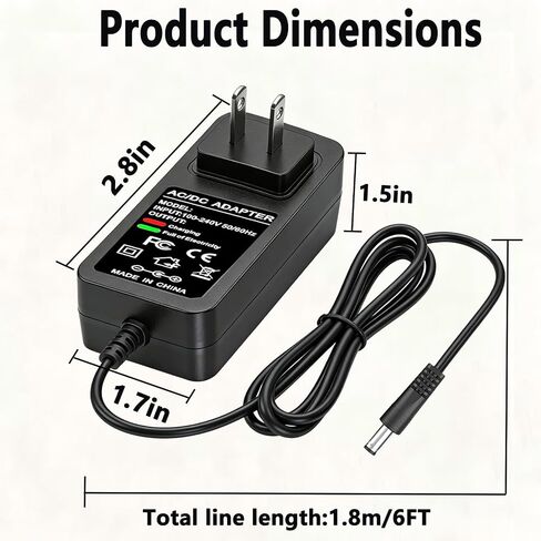 12V Replacement Charger for the LunchEAZE Pro Electric Insulated Lunch Box in Saudi Arabia