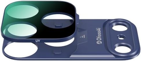 Magnetic 4X Star Filter for iPhone 17 (Blue) in Saudi Arabia