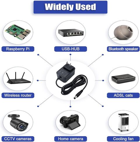 UL Certified Upgrade 12V DC Power Supply 2A 24W AC/DC Adapter in Kuwait