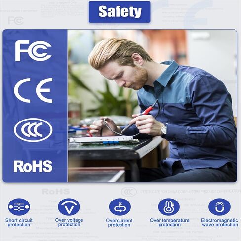 UL Certified Upgrade 12V DC Power Supply 2A 24W AC/DC Adapter in Kuwait