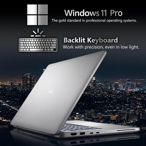 Oemgenuine Dell Pro 14 Plus AI Business Notebook 14" FHD+ Intel Ultra 7-265U, Customized Laptop, 8GB / 16GB / 32GB RAM, 256GB / 512GB / 1TB SSD, WiFi 6E, Backlit Keyboard, FHD Webcam, Windows 11 Pro in Kuwait