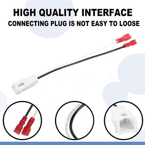 2 Pack Front Dash Tweeters Speaker Wiring Harness Adapter for Dodge Ram in Kuwait