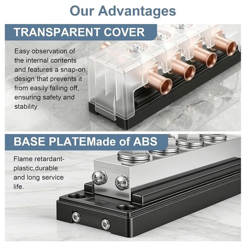 600A 48V DC Heavy Duty Bus Bar Power Distribution Terminal Block in Saudi Arabia