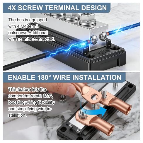 600A 48V DC Heavy Duty Bus Bar Power Distribution Terminal Block in Saudi Arabia