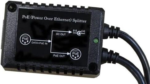 POE-MSPLT-4824P-F - PoE Splitter/Converter, 48V Passive or 802.3at Input, 24VDC and 48V Passive PoE Output, Female RJ45, 15W in Saudi Arabia
