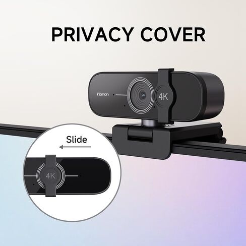 HORION 4K Webcam for PC, 110° Wide-Angle for Streaming and Meetings in Saudi Arabia