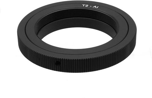T2-NIK F Lens Adapter Ring for Telescopes Microscopes T/T2(M42×0.75mm) Screw Thread Mount Lens and for Nikon F Mount Camera Metal Lens Adapter Ring Manual Focus Adapter Ringocus Adapter Ring in Saudi Arabia
