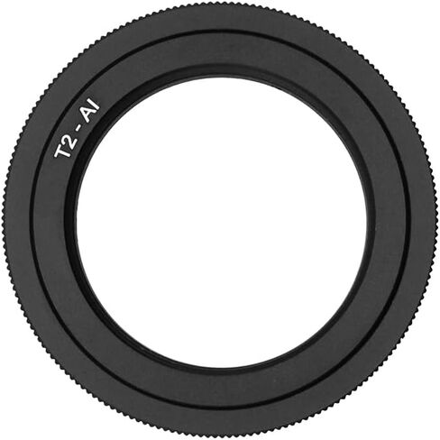 T2-NIK F Lens Adapter Ring for Telescopes Microscopes T/T2(M42×0.75mm) Screw Thread Mount Lens and for Nikon F Mount Camera Metal Lens Adapter Ring Manual Focus Adapter Ringocus Adapter Ring in Saudi Arabia