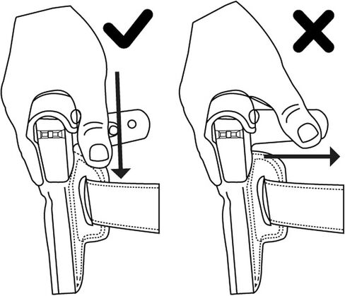 Galco Ankle Glove Leather Holster - Right Hand, SIG Sauer 365XL, with or w/o Red Dot, Plain, AG870RB in Saudi Arabia