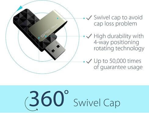 Silicon Power 5-Pack 64GB USB 3.2 Gen1 (USB 3.0) USB Flash Drive Blaze B30 in Saudi Arabia