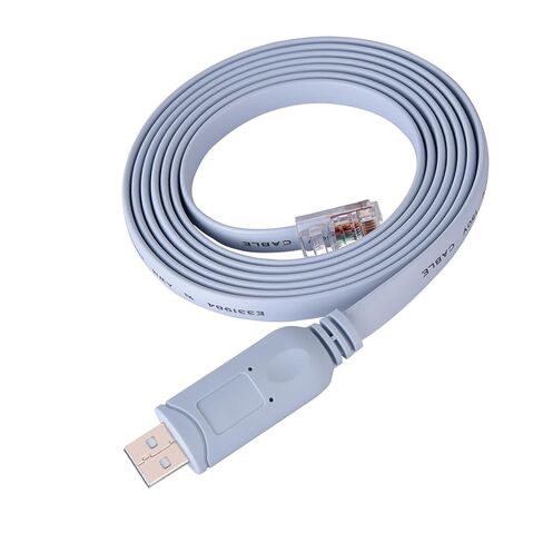 USB2.0 Male to RJ45 Male Cable for Routers HighSpeed Console in Saudi Arabia