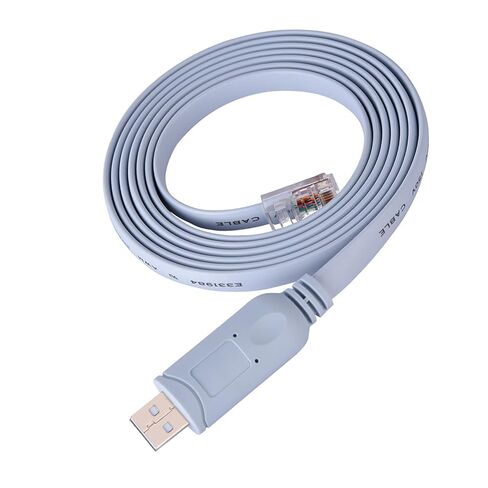 USB2.0 Male to RJ45 Male Cable for Routers HighSpeed Console in Saudi Arabia