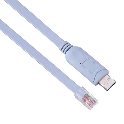 USB2.0 Male to RJ45 Male Cable for Routers HighSpeed Console in Saudi Arabia