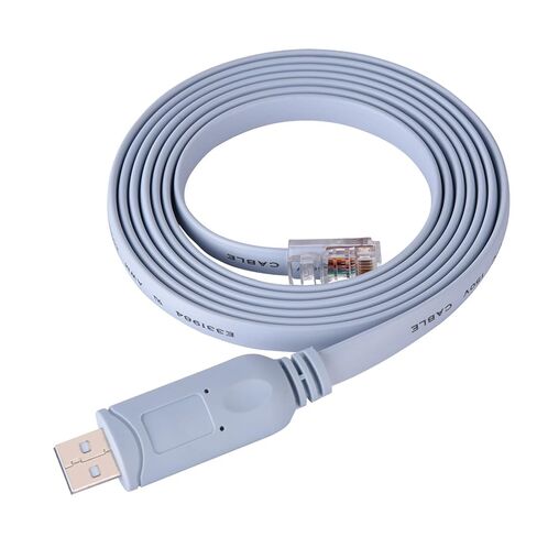 USB2.0 Male to RJ45 Male Cable for Routers HighSpeed Console in Saudi Arabia