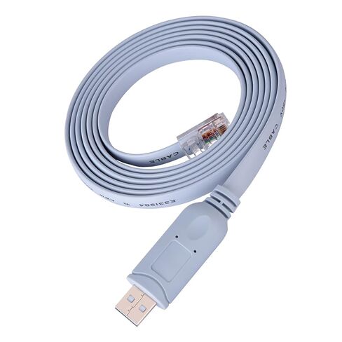 USB2.0 Male to RJ45 Male Cable for Routers HighSpeed Console in Saudi Arabia