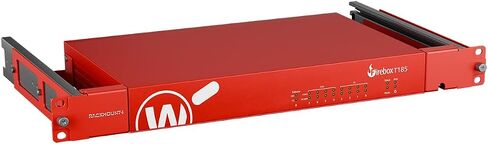 طقم حامل حامل IT RM-WG-T11 لجدران الحماية WatchGuard T85 وT85-PoE وT105 وT105-W - 1U، منافذ أمامية، فولاذ أبيض للإشارة (RM-WG-T11) in Kuwait