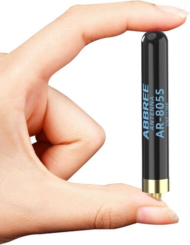 ABBREE Dual Band Ham Radio Antenna VHF/UHF 144/430Mhz 3.14 inch SMA- Female AR-805S Plus Long Range Stubby Short Antenna for Baofeng UV-5R Mini 5RM BF-F8HP PRO,K5 Plus,DM32,UV32 Accessories,2Pack in Saudi Arabia
