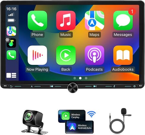 Car Radio for Toyota Sienna 2011-2014 Stereo Wireless CarPlay/Android Auto in Saudi Arabia
