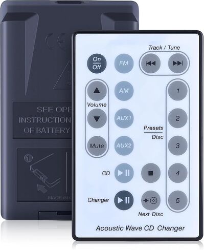 Replacement Remote Control for Bose Acoustic Wave CD-3000 Music System in Kuwait
