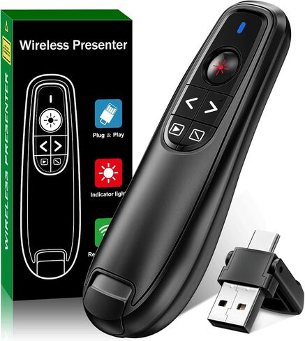 Presentation Clicker Dual Receiver, Clicker for Powerpoint Presentation in Saudi Arabia