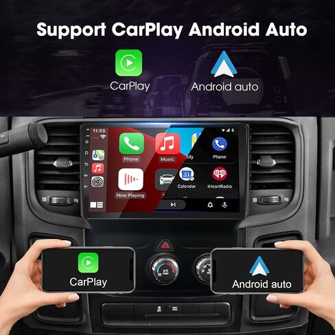 for 2013-2018 Dodge-Ram-1500-2500-3500(Only fit Manual AC) Wireless Carplay in Saudi Arabia