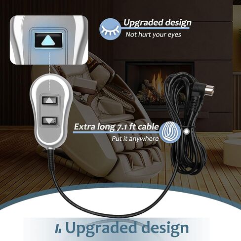 11560 & 11560UX 2 Button 5 Pin Lift Chair Remote for inseat tranquil ease in Saudi Arabia