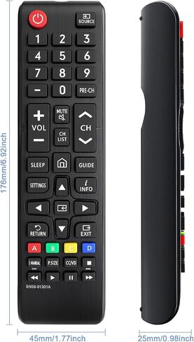 Replacement Remote Control for Samsung TV BN59-01301A, Compatible Models: UN55NU6900, UN32N5300, UN43NU6900, UN50NU7100, UN55NU7300, UN65NU7100 in Kuwait