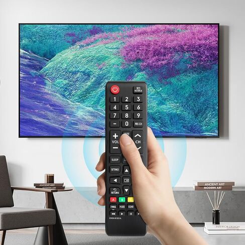 Replacement Remote Control for Samsung TV BN59-01301A, Compatible Models: UN55NU6900, UN32N5300, UN43NU6900, UN50NU7100, UN55NU7300, UN65NU7100 in Kuwait