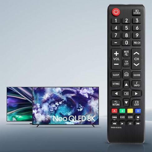 Replacement Remote Control for Samsung TV BN59-01301A, Compatible Models: UN55NU6900, UN32N5300, UN43NU6900, UN50NU7100, UN55NU7300, UN65NU7100 in Kuwait