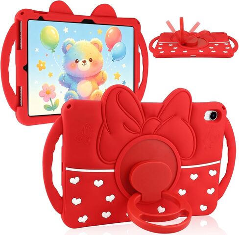 HianDier for iPad A16 Case Kids Girls iPad 10th Generation Case 10.9" Pink in Saudi Arabia