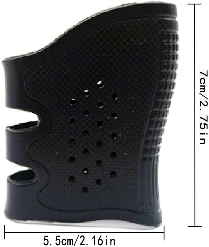 Tactical Holster Rubber Grips Fits for Glock 17/19/20/21/22/23/25/31/32/34/35/37/38/41(Black, Green, Tan) in Saudi Arabia