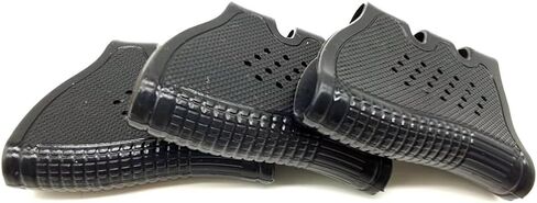 Tactical Holster Rubber Grips Fits for Glock 17/19/20/21/22/23/25/31/32/34/35/37/38/41(Black, Green, Tan) in Saudi Arabia