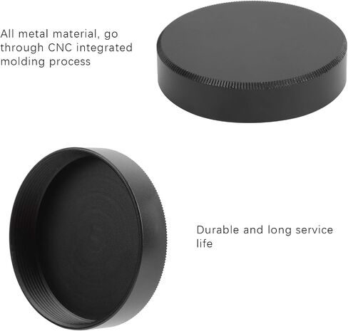 2PCS M42 Camera Rear Lens Cap, Aluminum Alloy Camera Lens Rear Cap Cover Replacement for M42 Screw in Kuwait