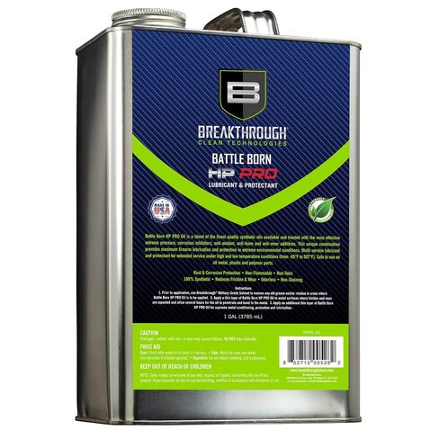 Breakthrough Clean Technologies Battle Born HP Pro Lubricant and Protectant - Water-Resistant and Odorless Oil for Gun Cleaning and Maintainance - 2oz Bottle with Needle Tip Applicator in Saudi Arabia