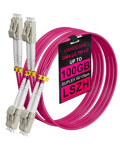 6 Pack LC to ST OS1 Fiber Patch Cable 1M(3.28FT),Singlemode Duplex in Saudi Arabia