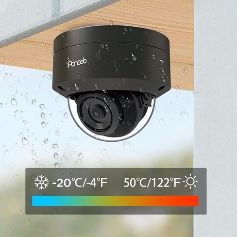 8MP PoE Vandal Dome Camera Outdoor Indoor, PD54BA3-8M in Kuwait