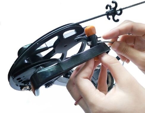 SHARROW Portable Hand Held Compound Bow Press with 2 Quad Brackets Bow String Replacement Tool for Compound Bow Archery in Saudi Arabia