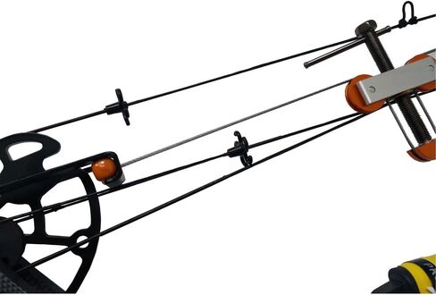 SHARROW Portable Hand Held Compound Bow Press with 2 Quad Brackets Bow String Replacement Tool for Compound Bow Archery in Saudi Arabia