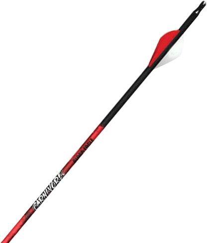 Black Eagle Carnivore Fletched Arrows - .001" 6 Pack - 250 in Saudi Arabia