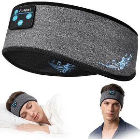 Sleep Headphones Bluetooth 5.4 Headband, Wireless Sleeping Headphones with Ultra-Thin HD Stereo Speakers for Men Women, Sweat-Proof Sports Headband Earphones for Yoga, Running, Travel in Saudi Arabia