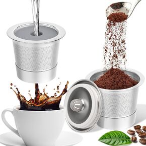 2 Pack Reusable K Cups For Keurig 1.0, Stainless Steel Reusable Coffee Pods in Saudi Arabia