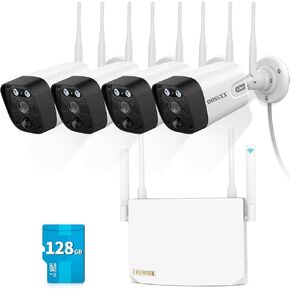 5MP Wireless Security Camera System, 3-Cam WiFi Home Security System in Saudi Arabia