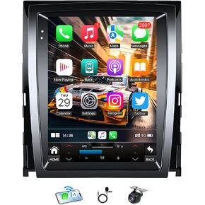 [8Core-4G+64G] Car Radio for Cadillac Escalade SLS 2007-2014: 9.7" Touch Screen Car Stereo with CarPlay Android Auto 5GWiFi Bluetooth GPS Navigation FM AM RDS SWC 1080P Backup Camera in Saudi Arabia