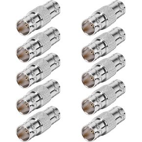 10PCS SDI Connector 75 Ohm BNC Female to BNC Female Barrel Adapter in Kuwait